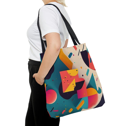 Memphis Confetti Party Tote Bag