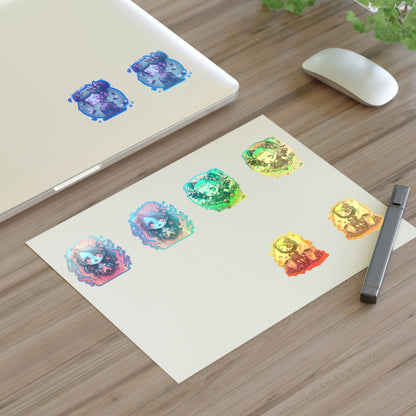Zombie Girl Sticker Sheets
