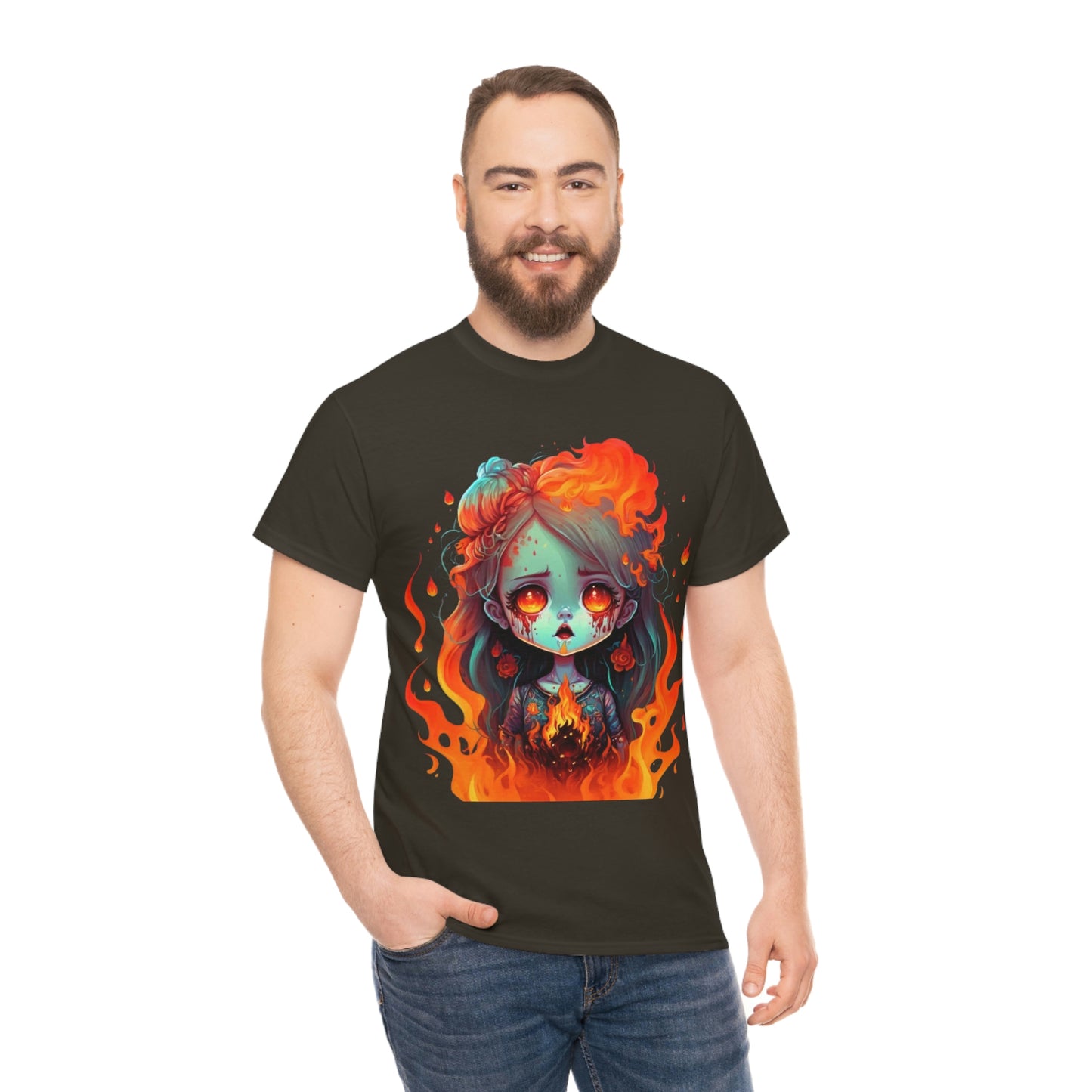 Burning For You Unisex Heavy Cotton Tee