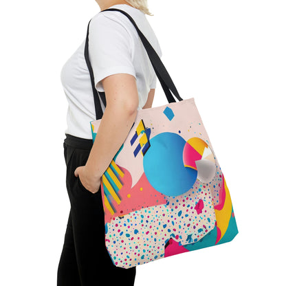 Memphis Confetti Cake Tote Bag