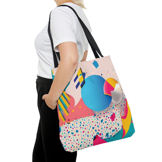 Memphis Confetti Cake Tote Bag