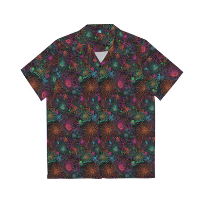 Alien Webs Men's Hawaiian Shirt (AOP)