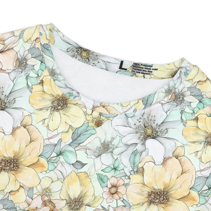 Spring Flowers Women's Short Sleeve Shirt (AOP)