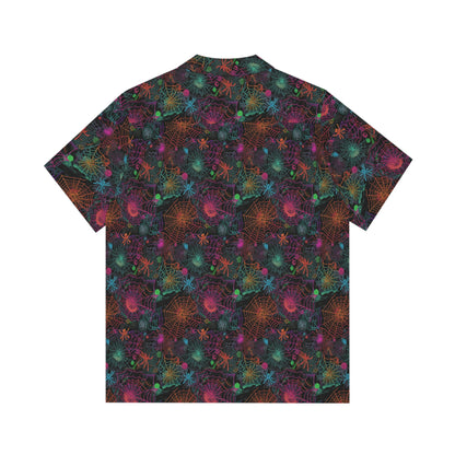 Alien Webs Men's Hawaiian Shirt (AOP)