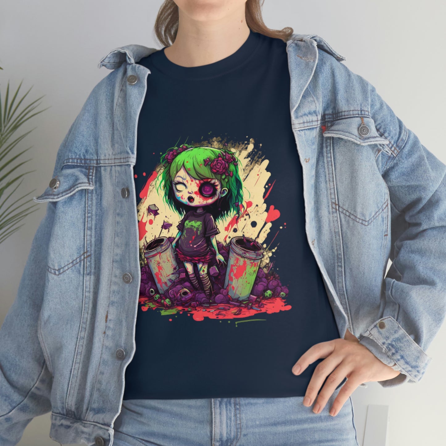 Stay Away From My Garbage Unisex Heavy Cotton Tee