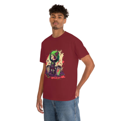 Stay Away From My Garbage Unisex Heavy Cotton Tee