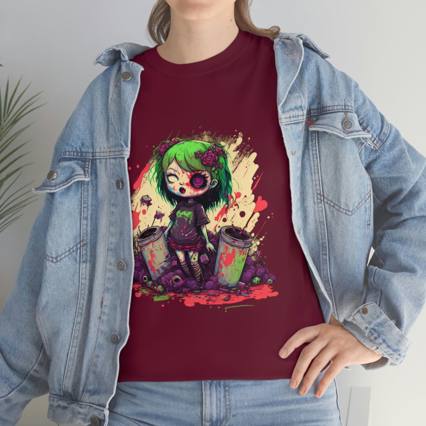 Stay Away From My Garbage Unisex Heavy Cotton Tee