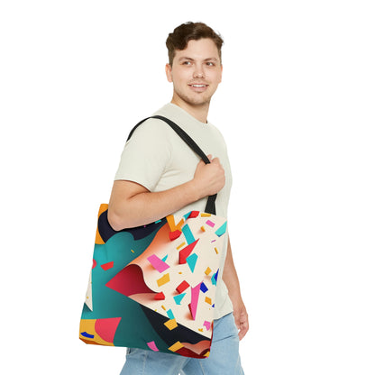 Memphis Confetti Sprinkle Tote Bag