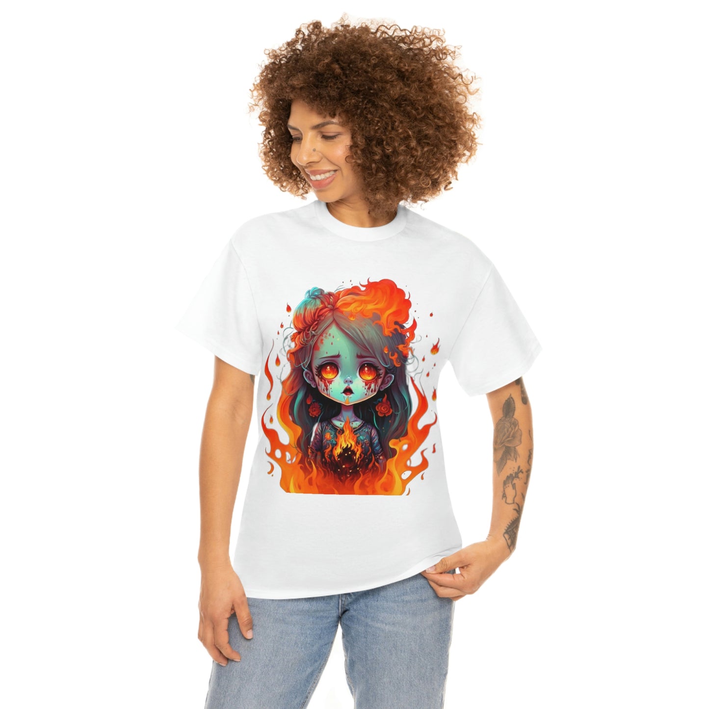 Burning For You Unisex Heavy Cotton Tee
