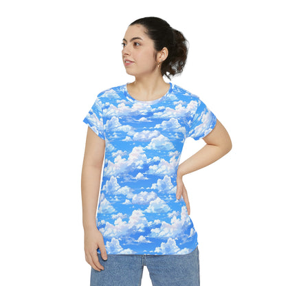 Clear Skies Women's Short Sleeve Shirt (AOP)