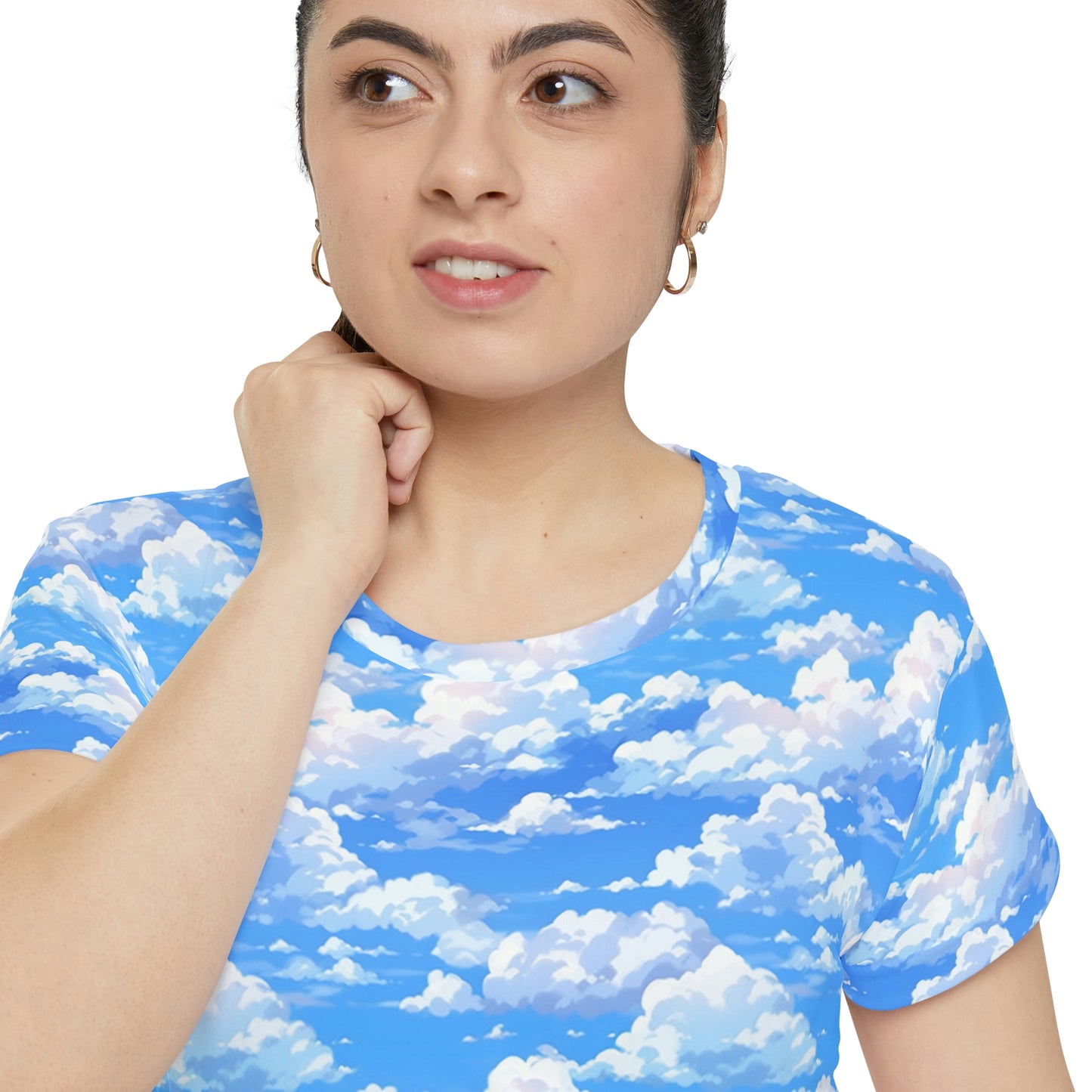 Clear Skies Women's Short Sleeve Shirt (AOP)