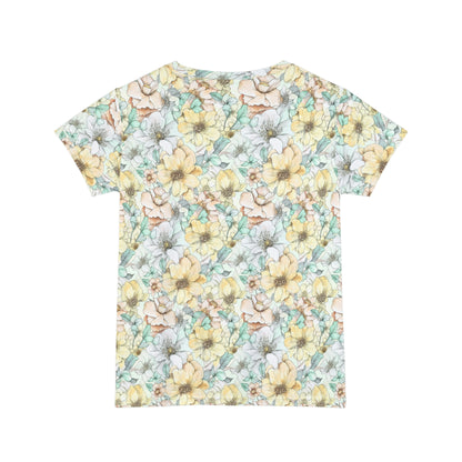 Spring Flowers Women's Short Sleeve Shirt (AOP)