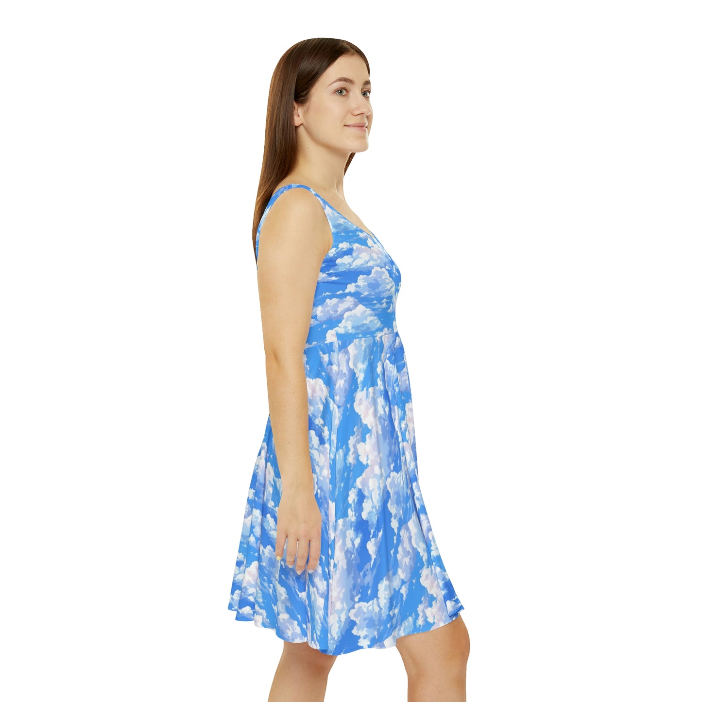 Clear Skies Women's Skater Dress (AOP)