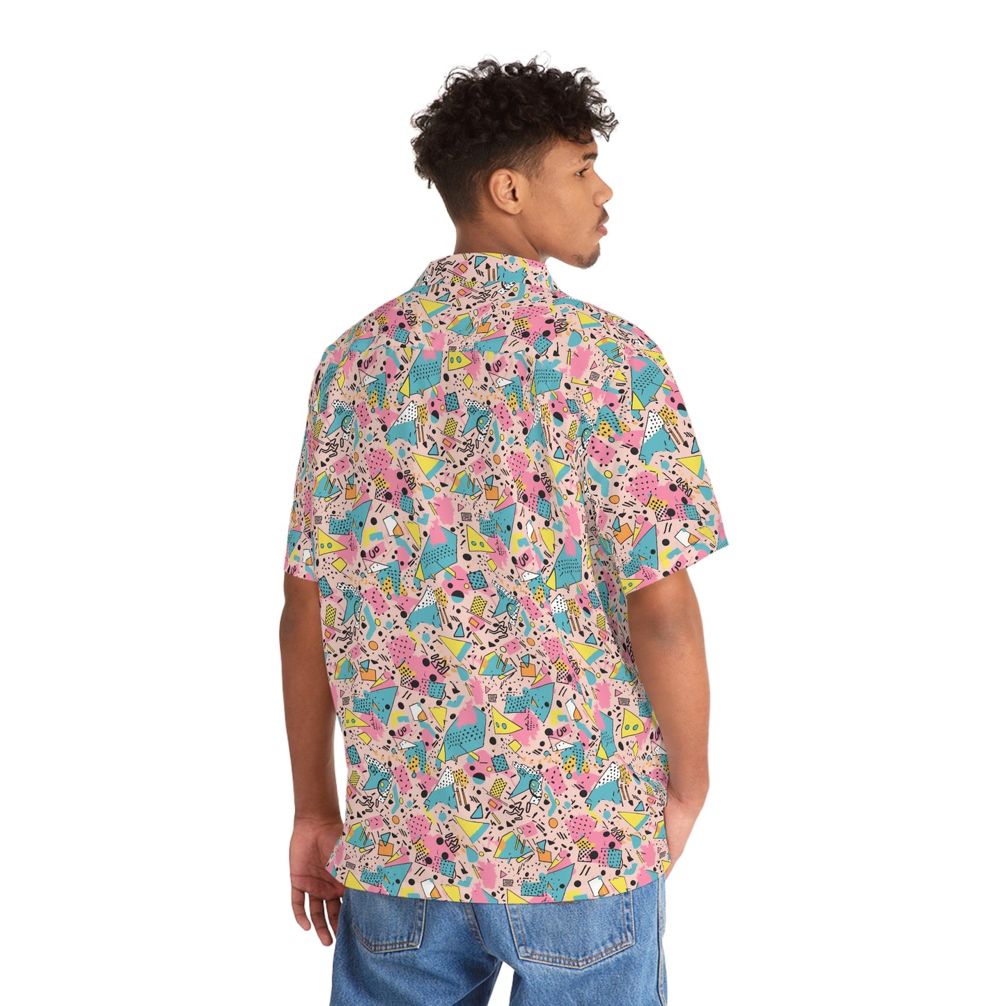 Nostalgia Men's Hawaiian Shirt (AOP)