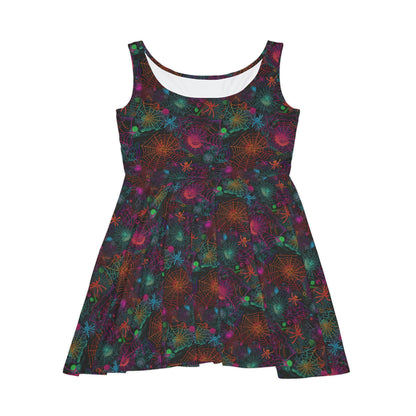 Alien Webs Women's Skater Dress (AOP)