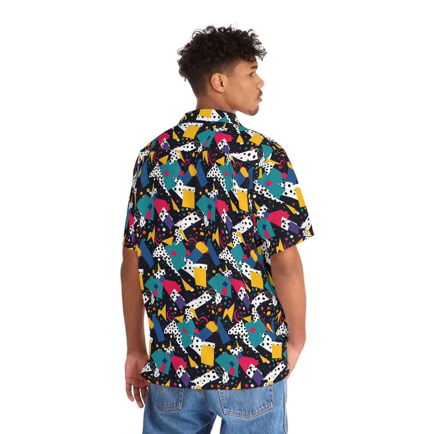 Arcade Men's Hawaiian Shirt (AOP)