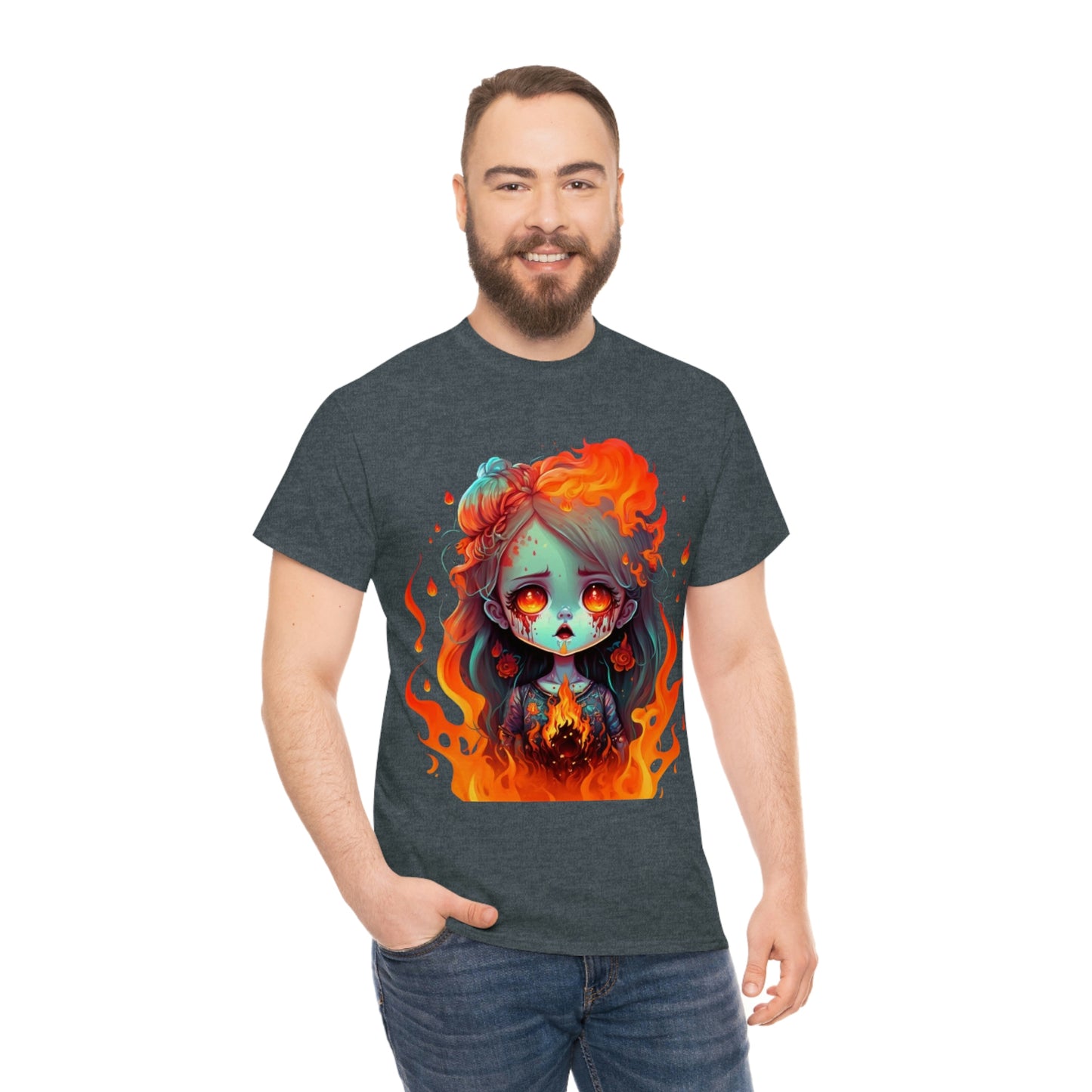 Burning For You Unisex Heavy Cotton Tee