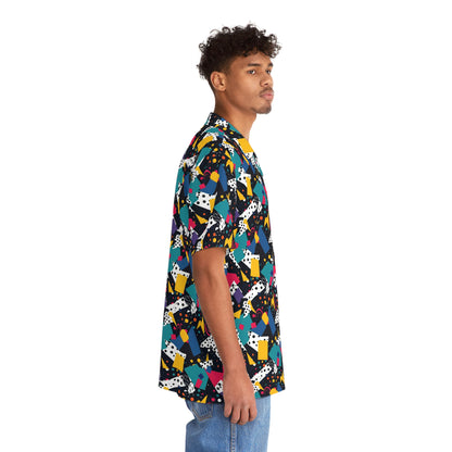 Arcade Men's Hawaiian Shirt (AOP)