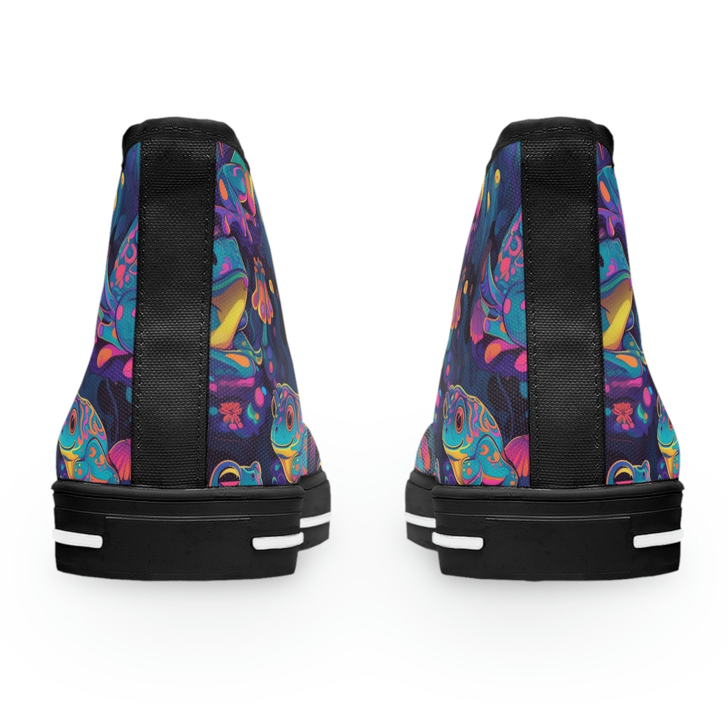 Funky Frogs Women's High Top Sneakers