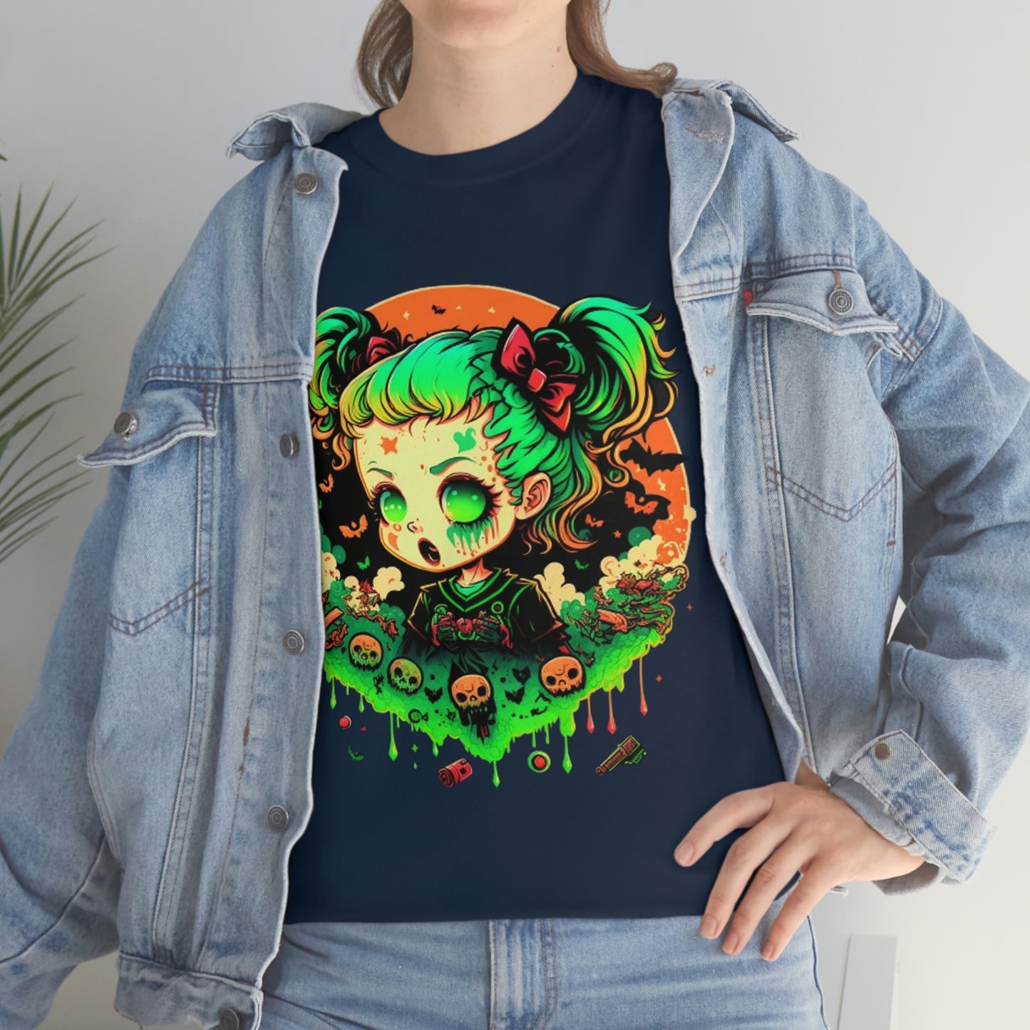 Harvest Moon Zombie Unisex Heavy Cotton Tee