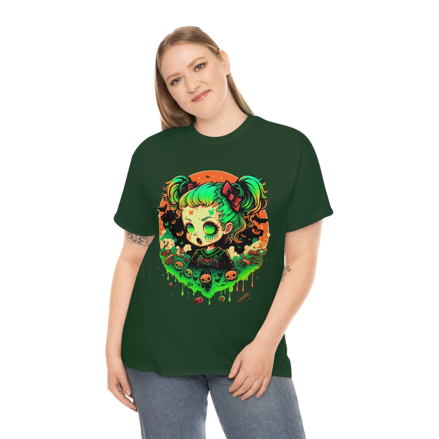 Harvest Moon Zombie Unisex Heavy Cotton Tee