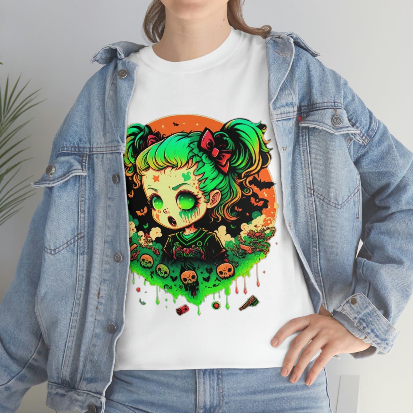 Harvest Moon Zombie Unisex Heavy Cotton Tee