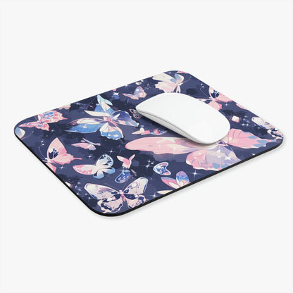 Crystal Butterflies Mouse Pad (Rectangle)