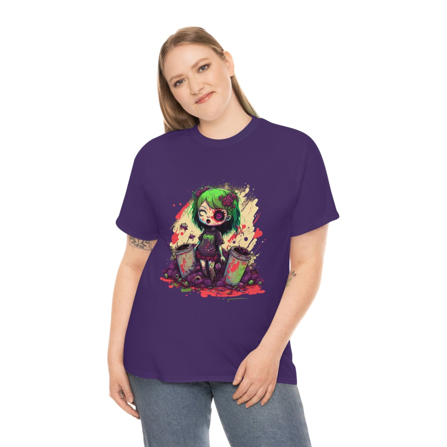 Stay Away From My Garbage Unisex Heavy Cotton Tee