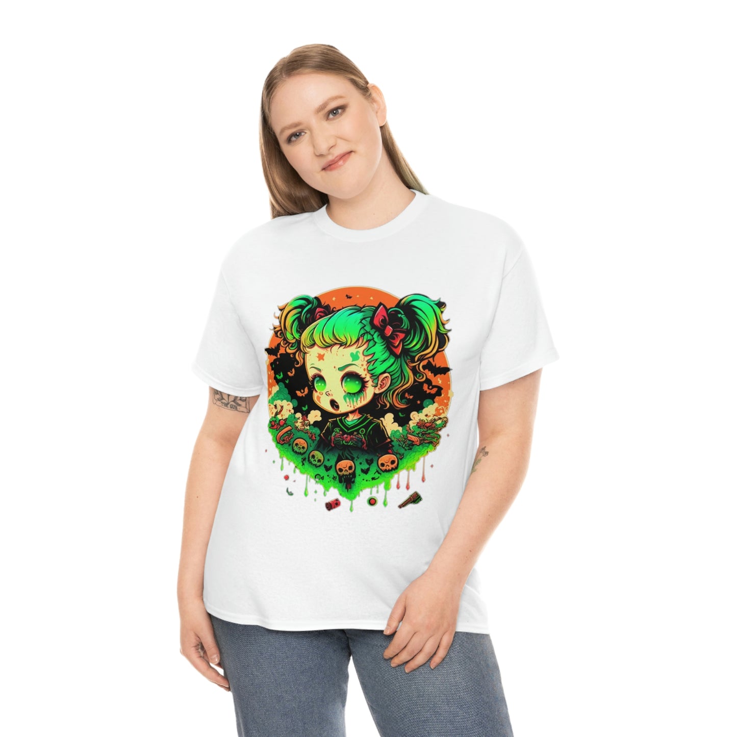 Harvest Moon Zombie Unisex Heavy Cotton Tee