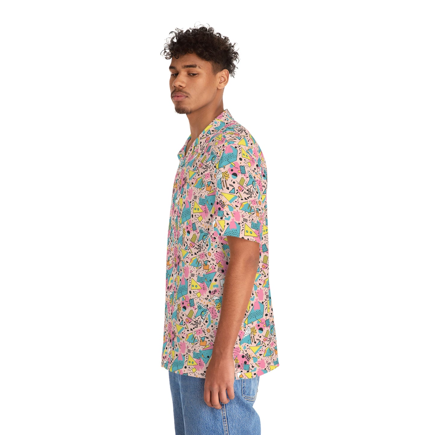 Nostalgia Men's Hawaiian Shirt (AOP)