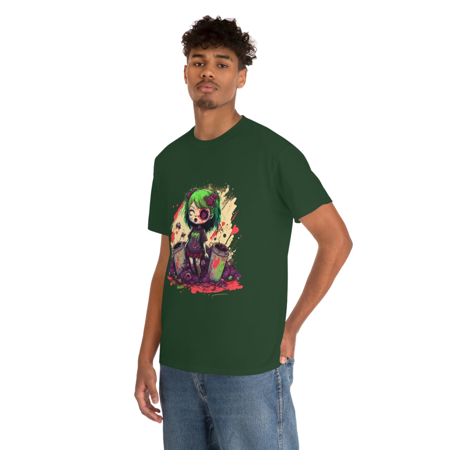 Stay Away From My Garbage Unisex Heavy Cotton Tee