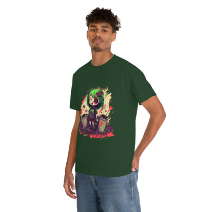 Stay Away From My Garbage Unisex Heavy Cotton Tee