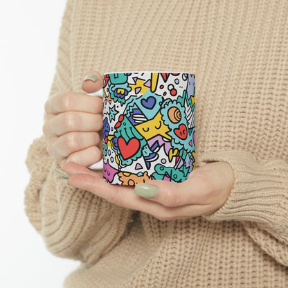 Doodlebug Ceramic Mug 11oz