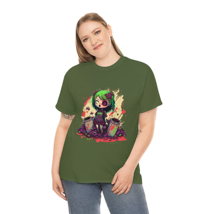 Stay Away From My Garbage Unisex Heavy Cotton Tee