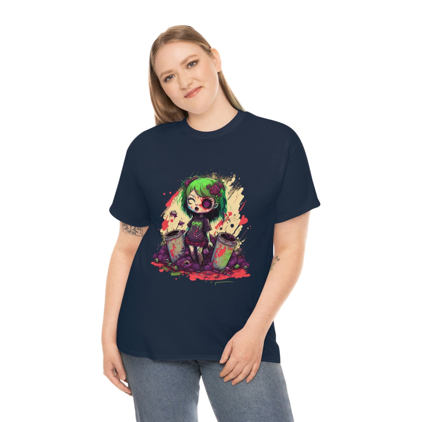 Stay Away From My Garbage Unisex Heavy Cotton Tee
