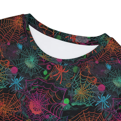 Alien Webs Women's Short Sleeve Shirt (AOP)