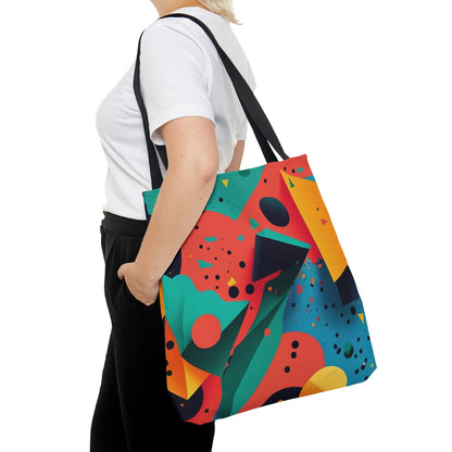 Memphis Confetti Bold Tote Bag