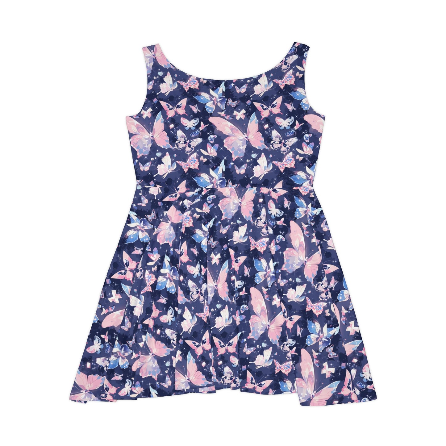 Crystal Butterflies Women's Skater Dress (AOP)