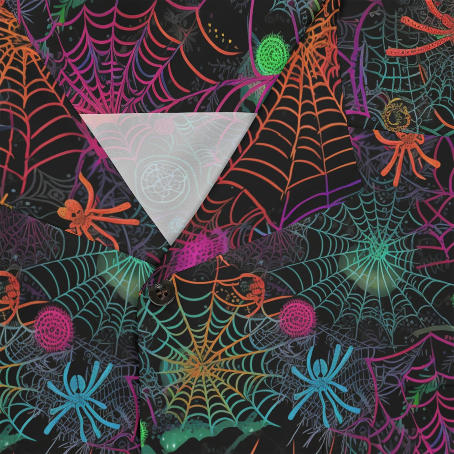 Alien Webs Men's Hawaiian Shirt (AOP)