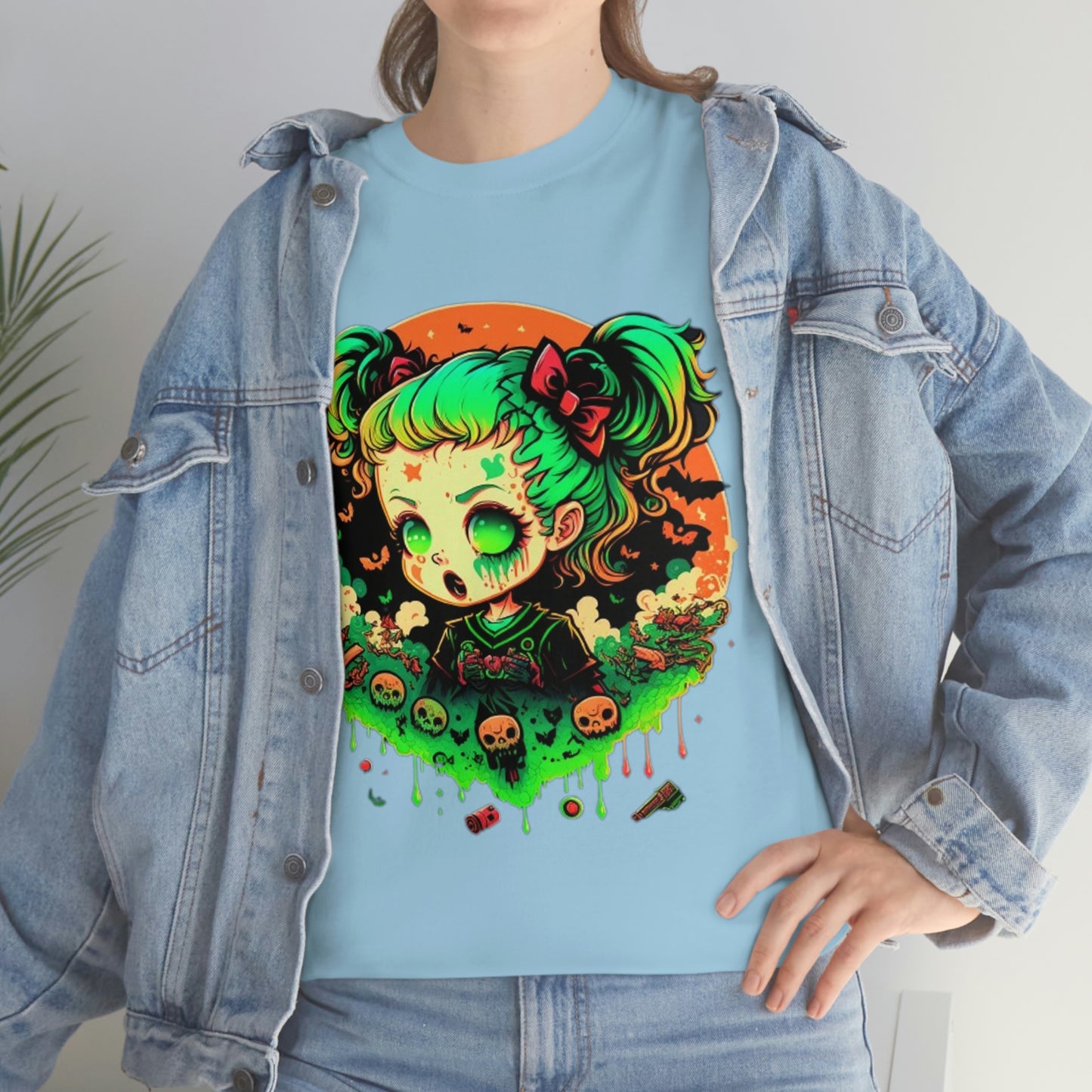 Harvest Moon Zombie Unisex Heavy Cotton Tee