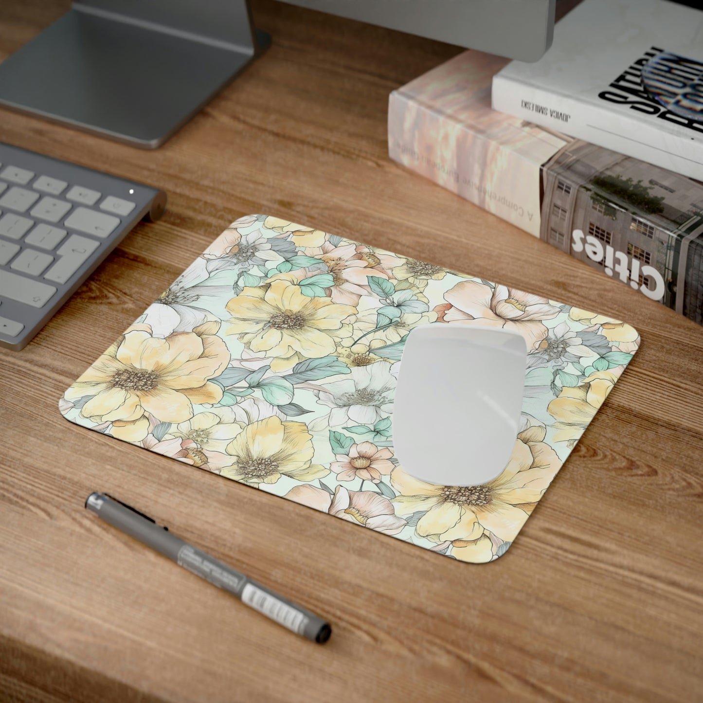 Spring Flowers Desk Mouse Pad