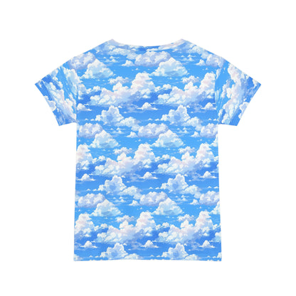 Clear Skies Women's Short Sleeve Shirt (AOP)