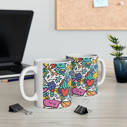 Doodlebug Ceramic Mug 11oz
