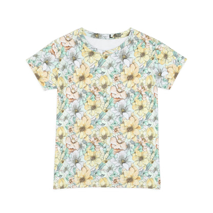 Spring Flowers Women's Short Sleeve Shirt (AOP)
