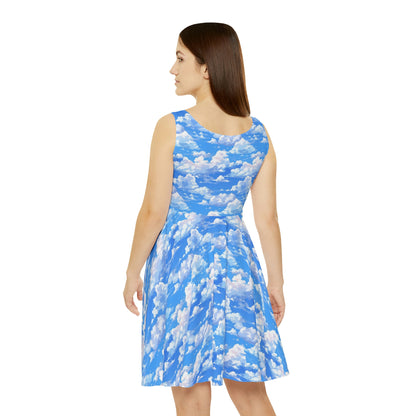 Clear Skies Women's Skater Dress (AOP)