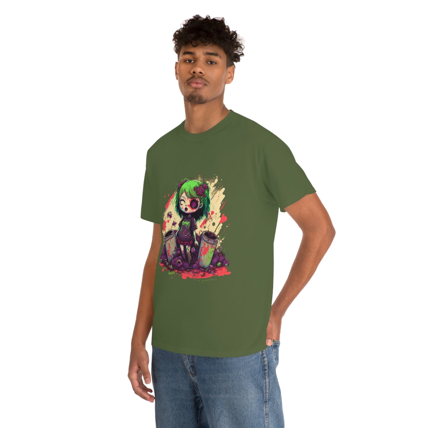 Stay Away From My Garbage Unisex Heavy Cotton Tee
