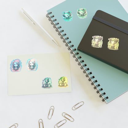 Zombie Girl Sticker Sheets
