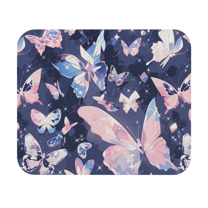 Crystal Butterflies Mouse Pad (Rectangle)