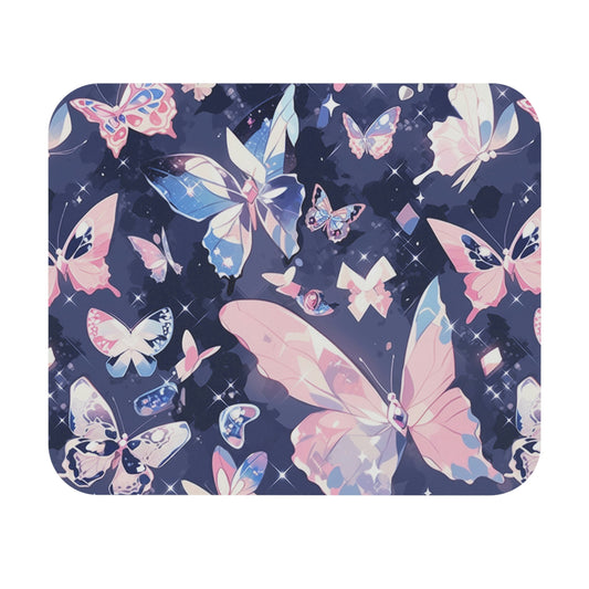 Crystal Butterflies Mouse Pad (Rectangle)
