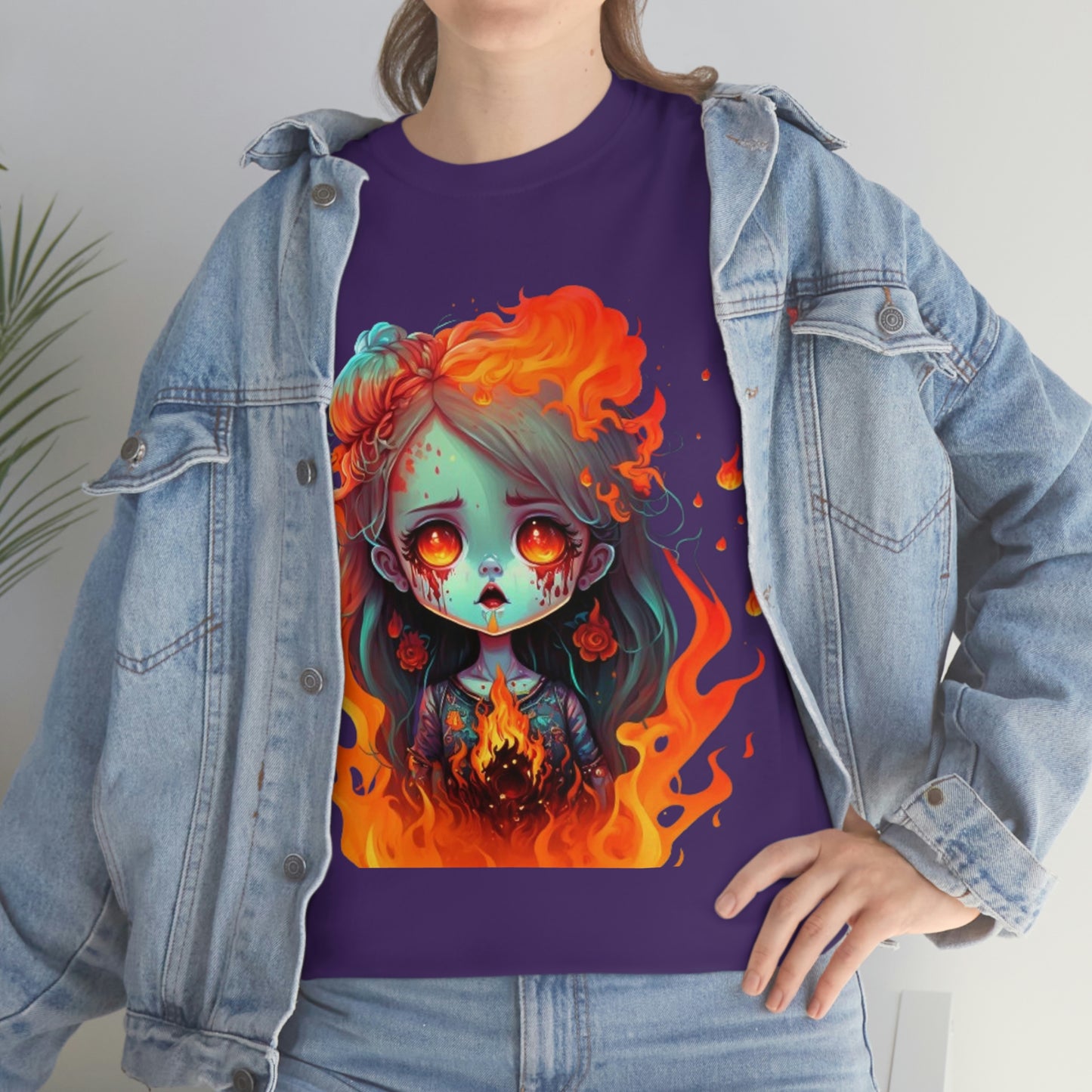 Burning For You Unisex Heavy Cotton Tee
